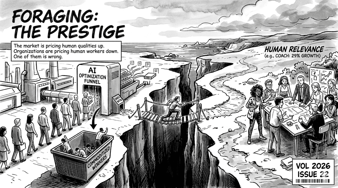 Foraging: The Prestige