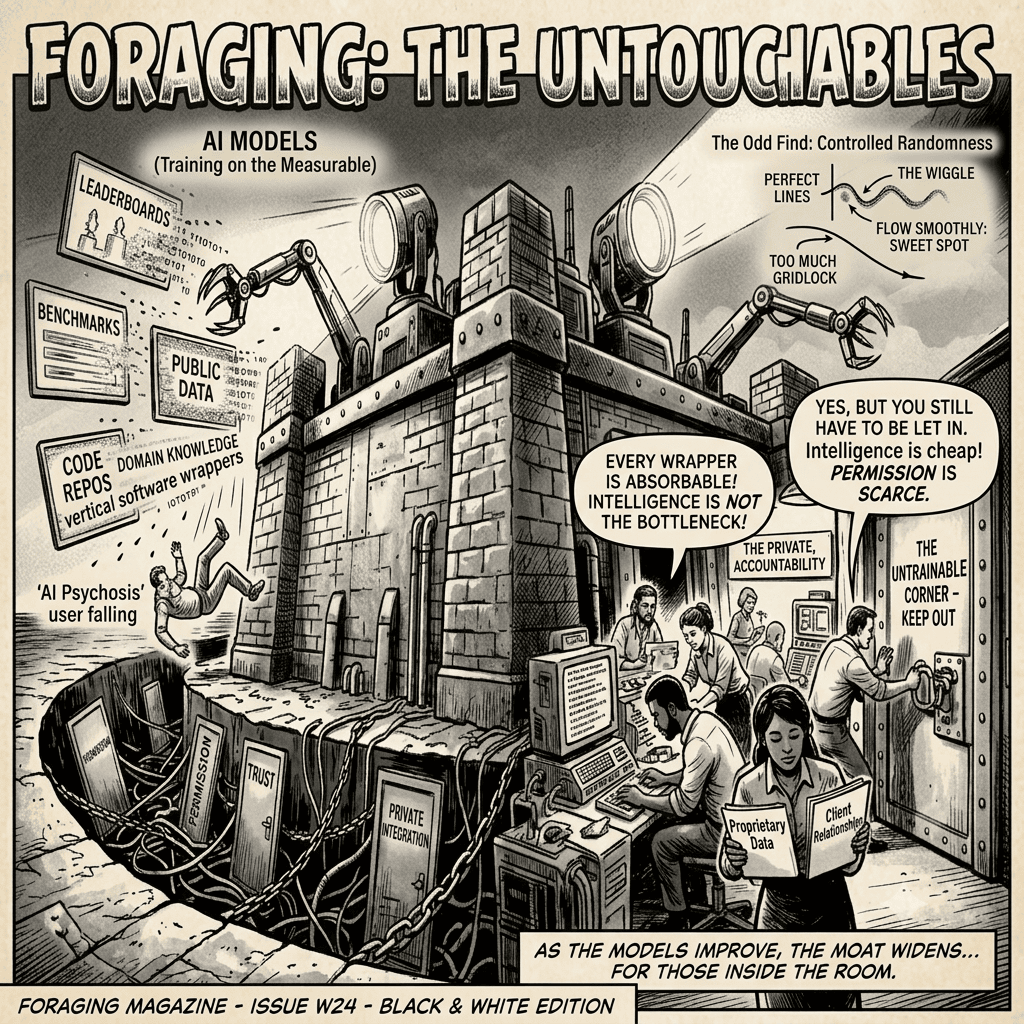 Foraging W24: The Untouchables