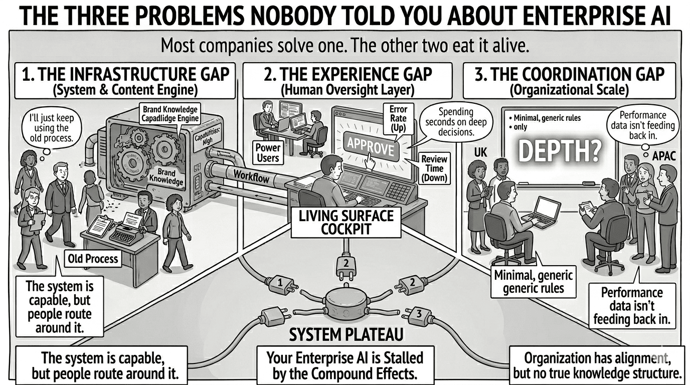 How the three problems interact